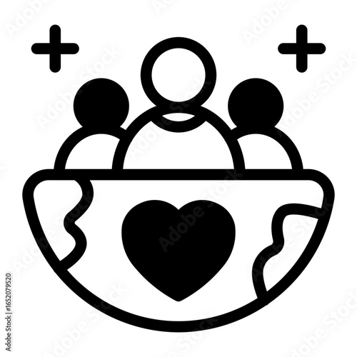 This Humanitarian icon is suitable for Starvation, Humanitarian, and related fields.