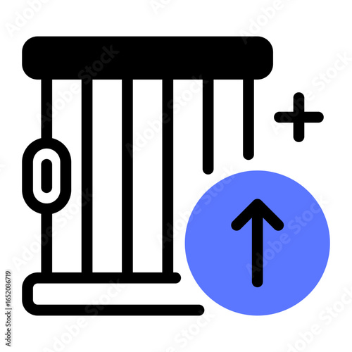 This Increased criminality icon is suitable for Starvation, Humanitarian, and related fields.