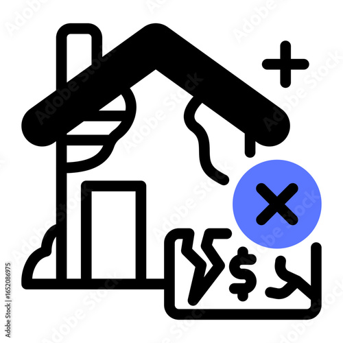 This Poverty icon is suitable for Starvation, Humanitarian, and related fields.