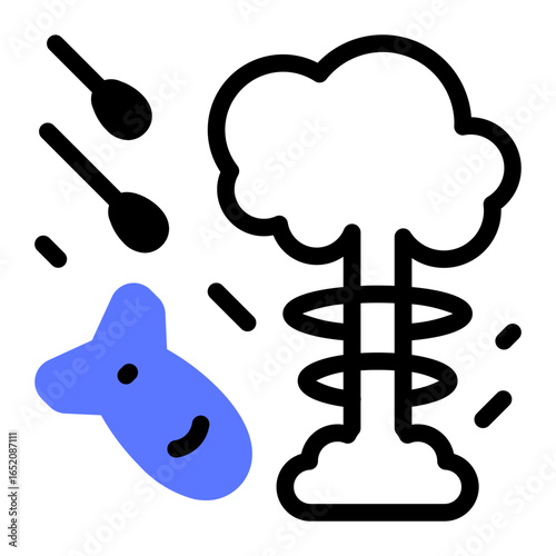 This War icon is suitable for Starvation, Humanitarian, and related fields.