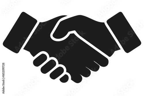 Handshake Icon Symbolizing Agreement and Partnership business deal