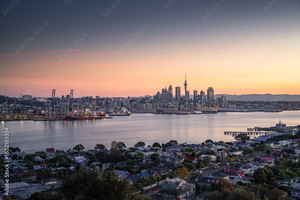 Obraz premium center of Auckland 
