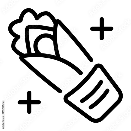 This Kebab icon is suitable for Food, World Culinary, etc.