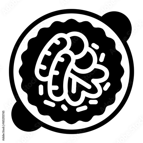 This Jambalaya icon is suitable for Food, World Culinary, etc.