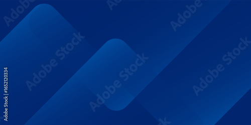 Modern blue background with glowing geometric lines. Modern blue gradient abstract