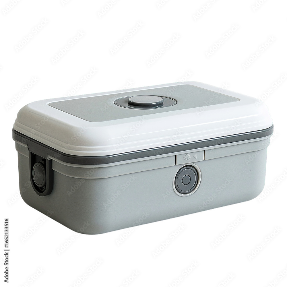 Obraz premium Portable Wet Wipe Dispenser: Travel-Sized Hygiene Case for On-the-Go Cleaning