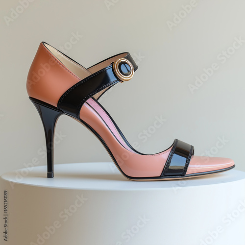 Gilded Rhinestone Heel