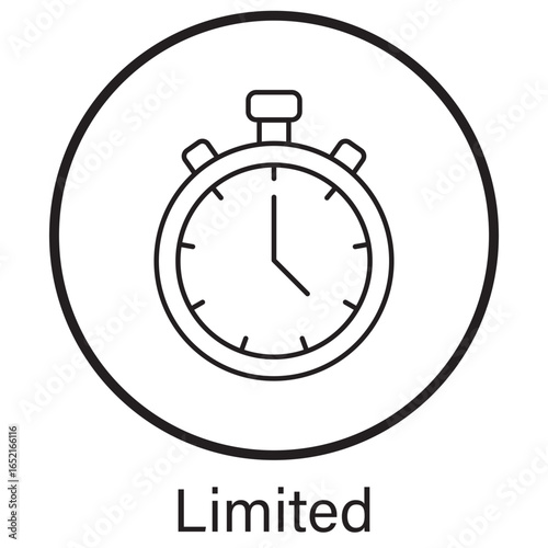Limited Icon, Limited Edition Guidelines, Limited Access Policy, Limited Resource Protocols, Limited Availability Terms, Limited Usage Framework, vector