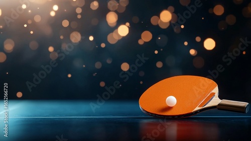 Exciting table tennis match indoor arena sports photo dynamic atmosphere close-up view competitive spirit