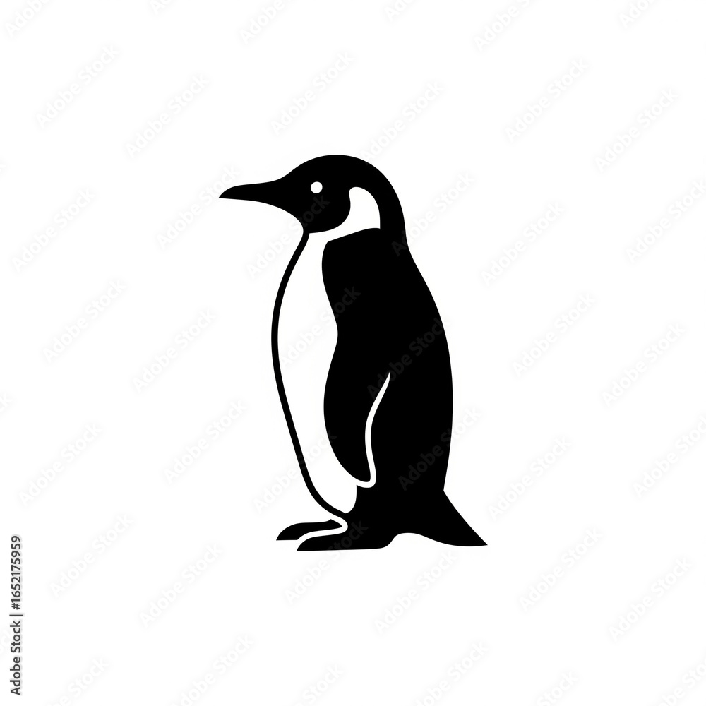 Fototapeta premium penguin vector illustration