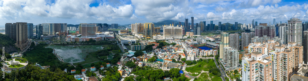 Obraz premium Panorama of Taipa, Macau