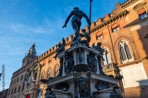 The old town of Bologna, Italy