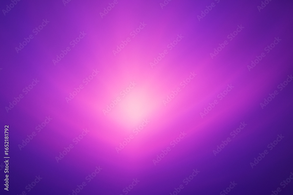 Fototapeta premium Mystical purple and pink gradient background with glowing light aura