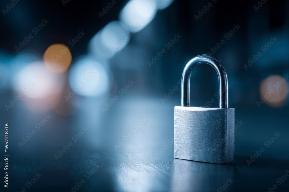 Fototapeta premium close up of a padlock