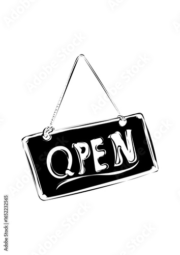 Schild open
