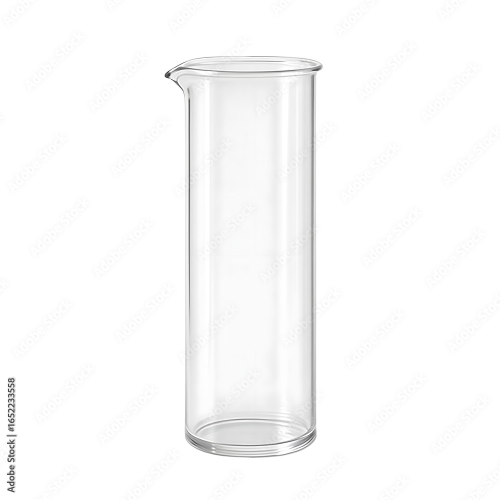Transparent Glass Beaker Cylinder Transparent Glass Beaker Cylinder