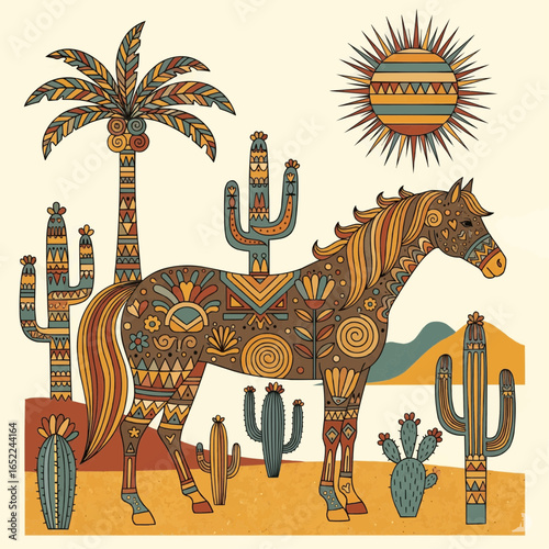 carousel with horses