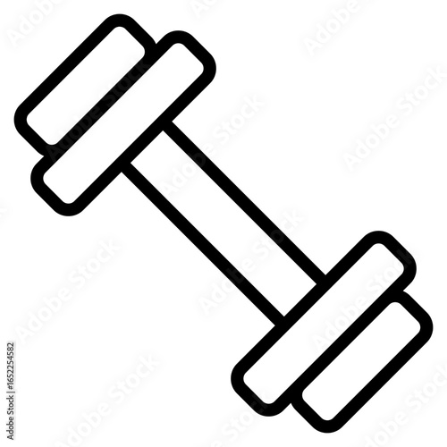 Dumbbell  Icon Element For Design