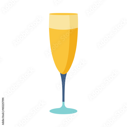 two glasses of champagne