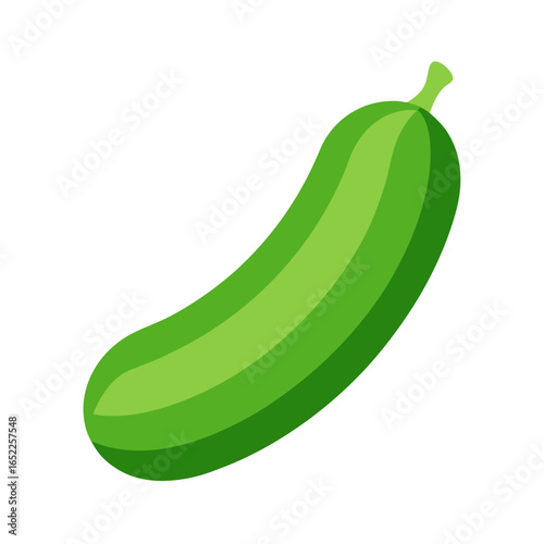 fresh green cucumber