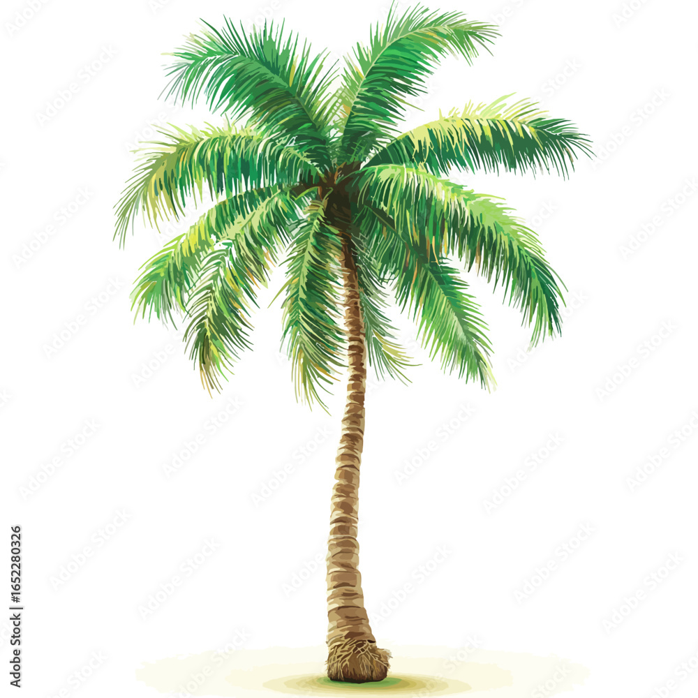 Obraz premium Coconut tree vector 