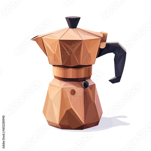 Brown coffee maker 