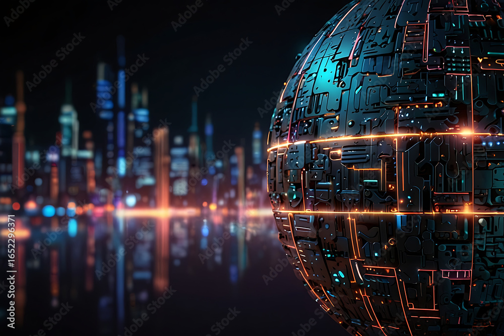 Obraz premium abstract digital background