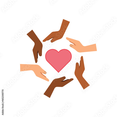 International Day of Charity Ilustration