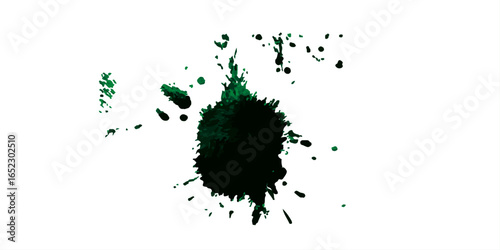 ink blots and splats. detailed ink splats Hyperrealistic Highly Detailed Isolated On Transparent Background	