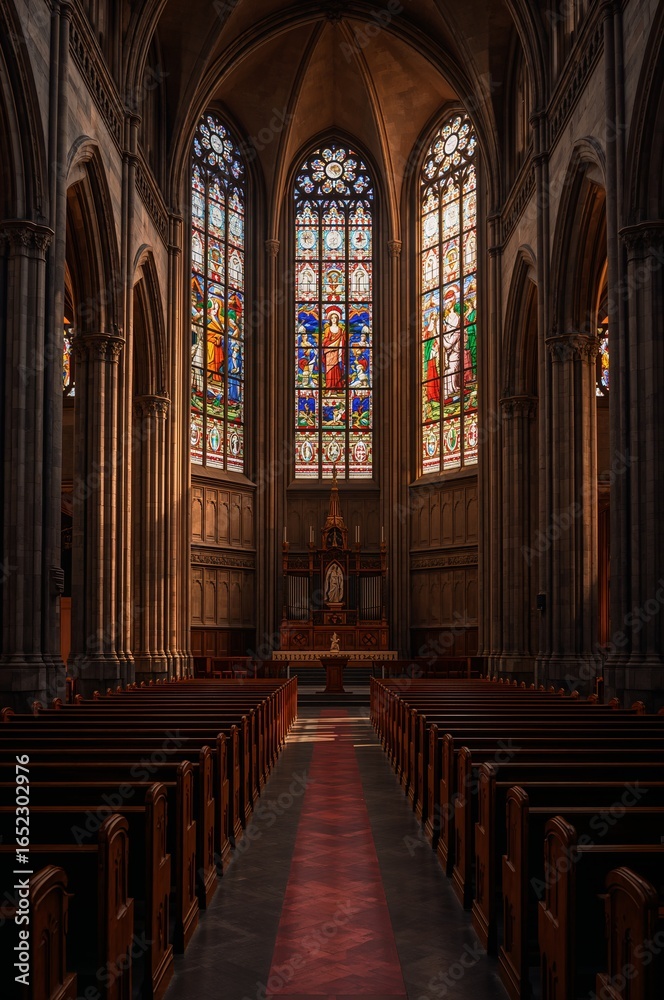 Fototapeta premium interior of church