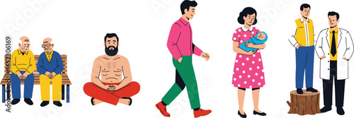 hand drawn vector illustration of a painting