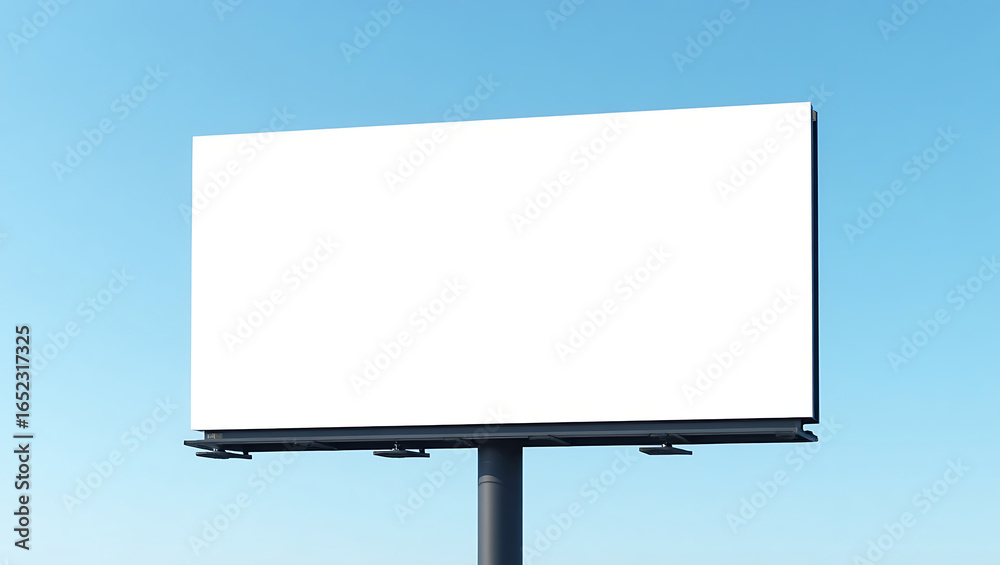 Obraz premium Blank Outdoor Billboard Mockup