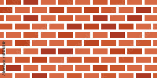 Bricks wall background texture vector