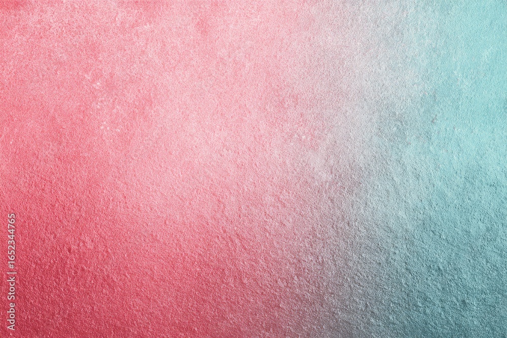 Fototapeta premium Soft, muted gradient of pink and teal