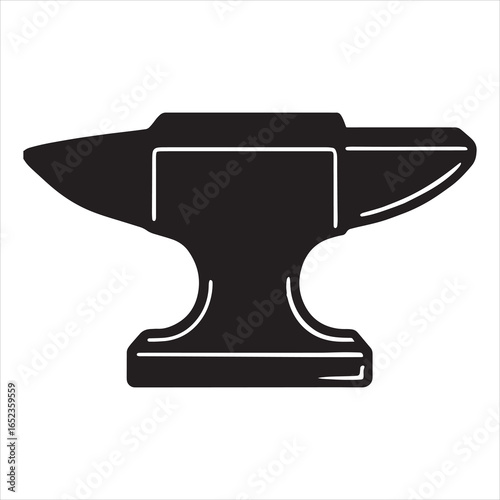 antique anvil vector art