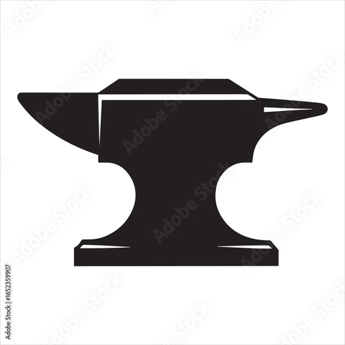antique anvil vector art