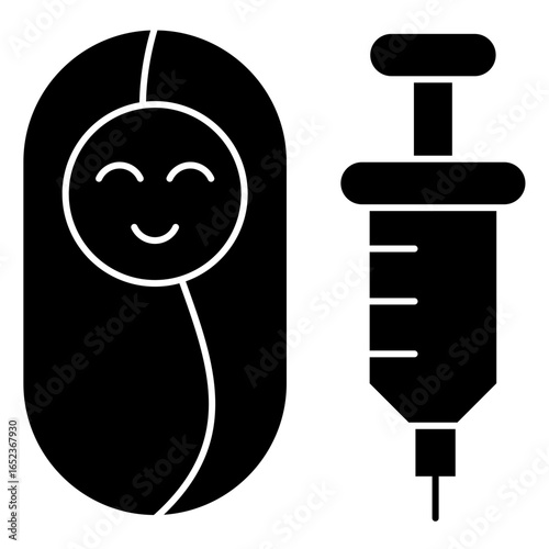 Baby Injection Protection Icon