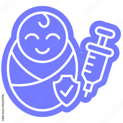 Infant Vaccine Symbol