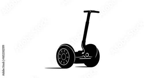 transparent background segway vector illustration modern transportation icon