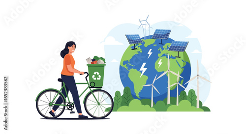 Eco-Friendly Lifestyle: Recycling and Sustainable Energy Practices