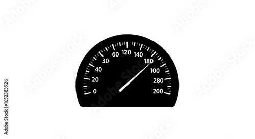 transparent background speedometer icon highspeed performance gauge vector