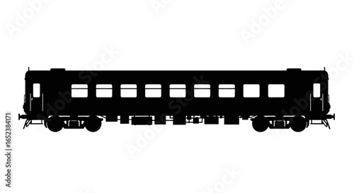 transparent background train silhouette perfect for travel transportation designs
