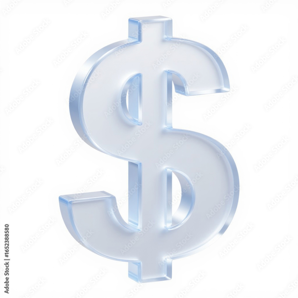 Fototapeta premium Dollar Symbol Icon