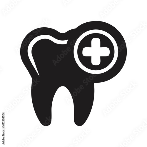 dental icon with tooth
