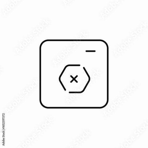 plugin error indicator icon sign vector