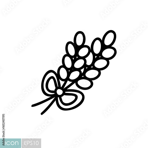 Thanksgiving Wheat Harvest Spikelets Icon