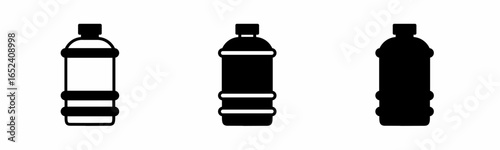  Gallon icon on white background. Vector logo gallon illustration.
