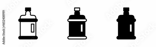  Gallon icon on white background. Vector logo gallon illustration.