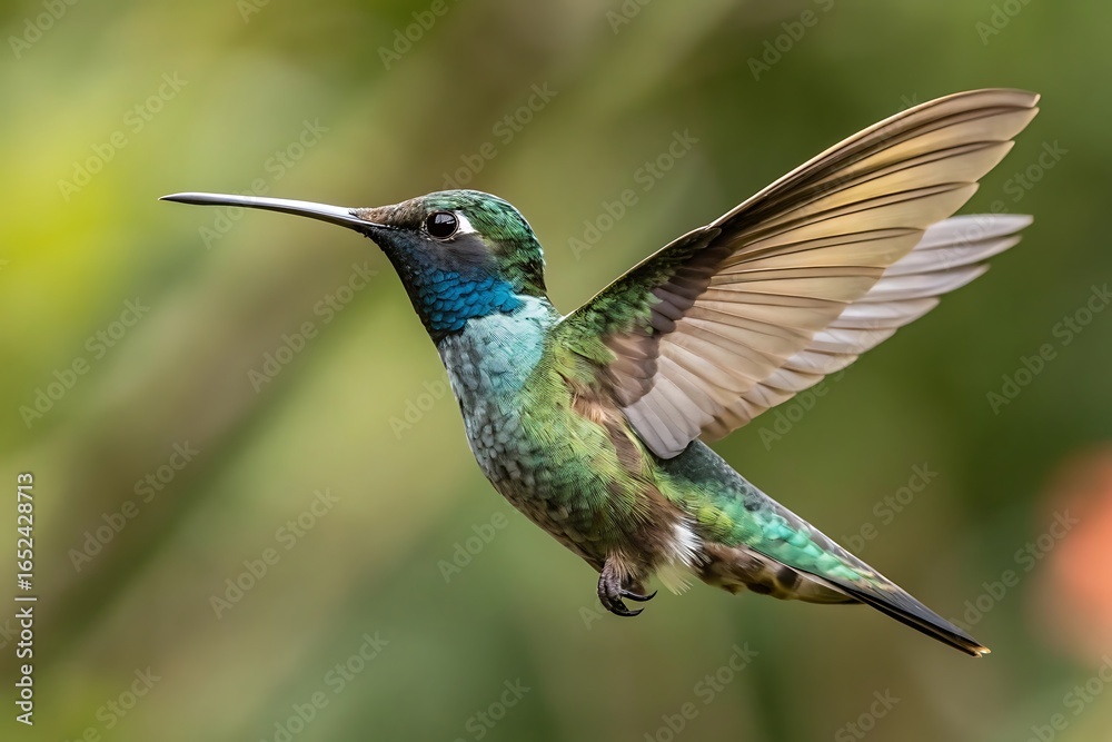 Fototapeta premium hummingbird in flight