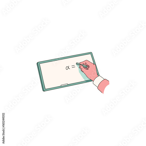 Unraveling the Alpha Equation A Journey of Academic Aspirations Through University, Blackboard Lessons, and Intelligent Writing, Embarking on Decisions with Courage Clip Art